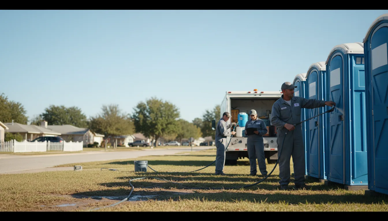 Long-Term Portable Toilet Rental in Blair, OK near me